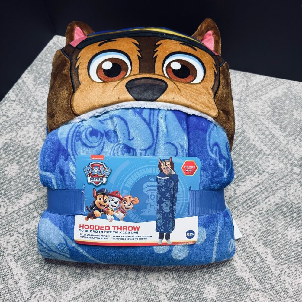 Paw Patrol Hooded Throw
